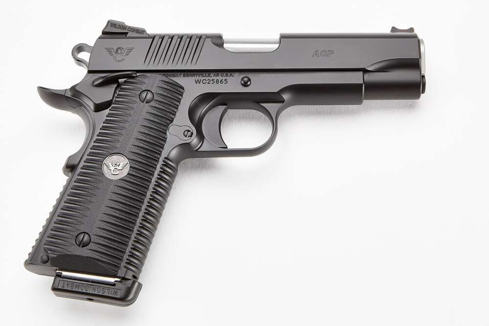 Handguns Wilson Combat ACP Commander 45ACP ACP 45ACP 4.25" 8+1 BLK AMBI • ACP-COM-45A • Model: ACP Commander